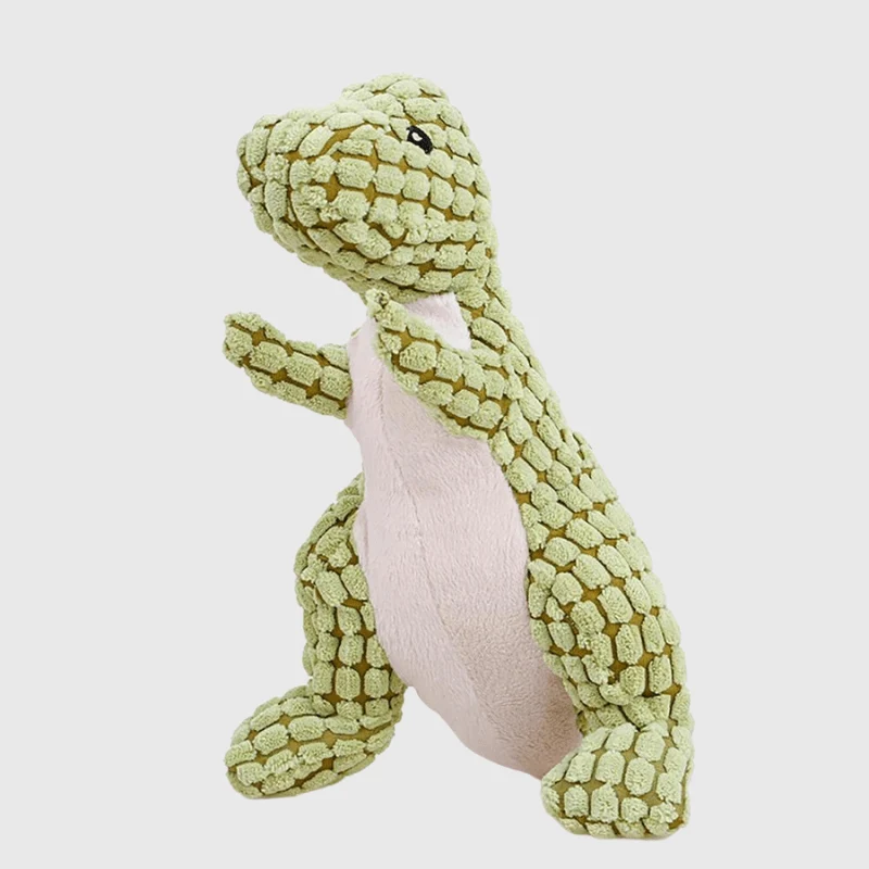 Peluche Dinosaure Jouet Chien Résistant