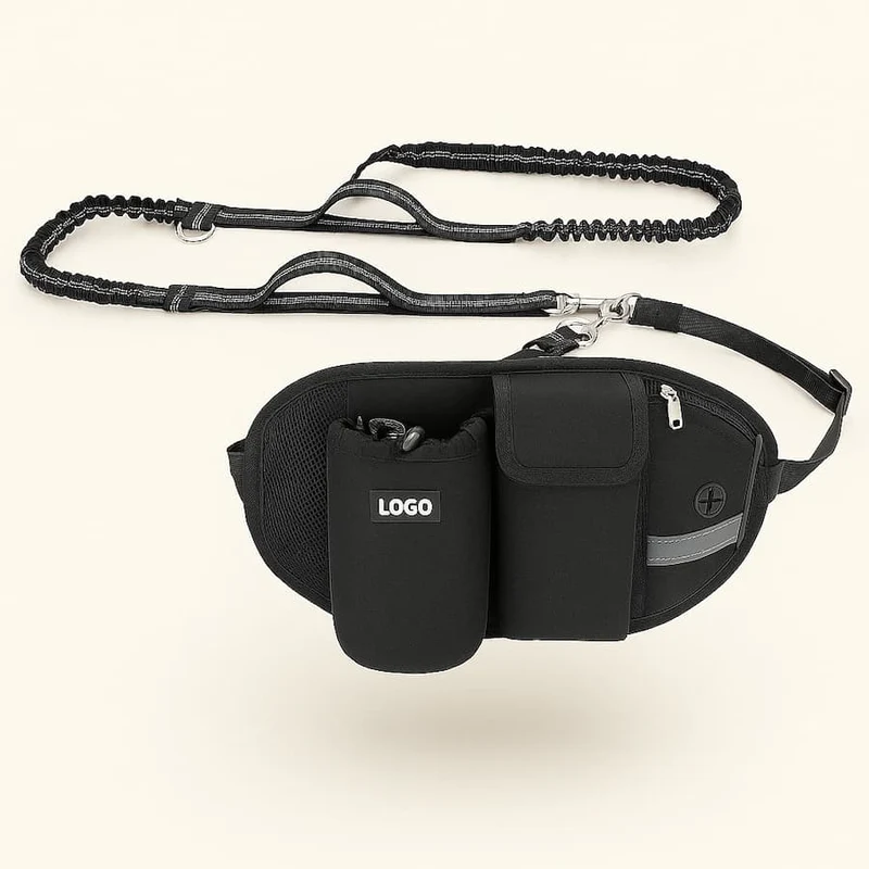 Laisse Mains Libres Canicross Ceinture Chien