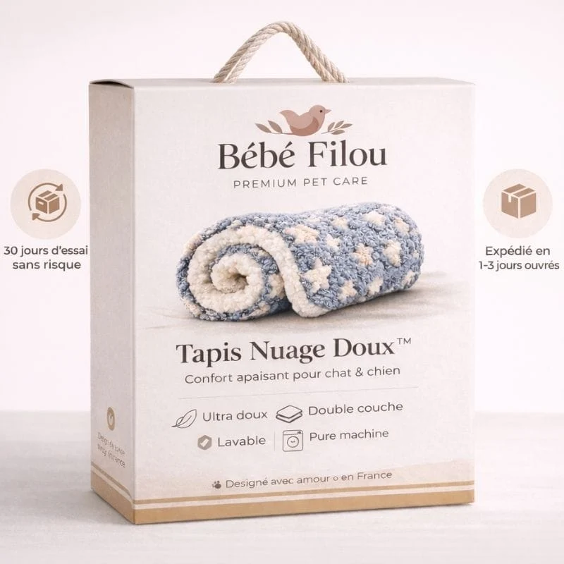 Tapis Nuage Doux Apaisant Chien 11 Modèles