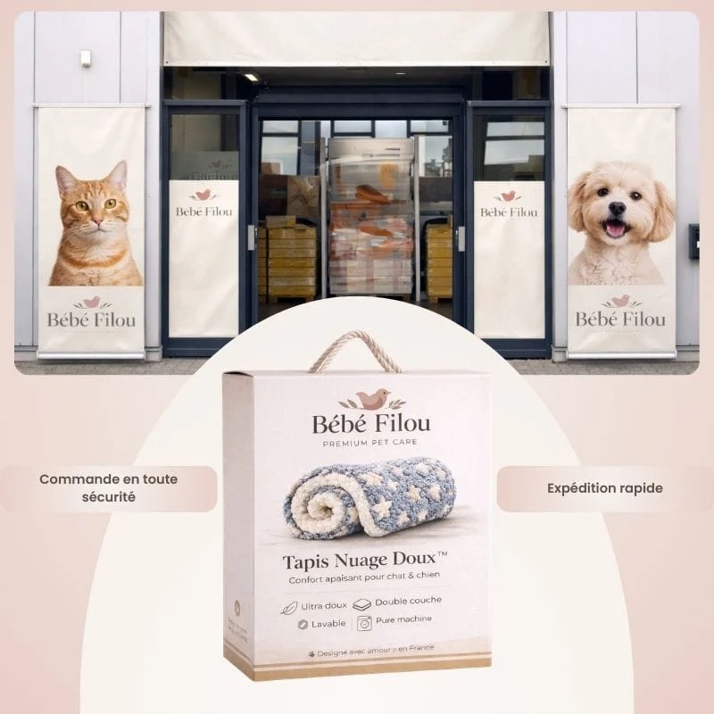 Tapis Nuage Doux Apaisant Chien 11 Modèles