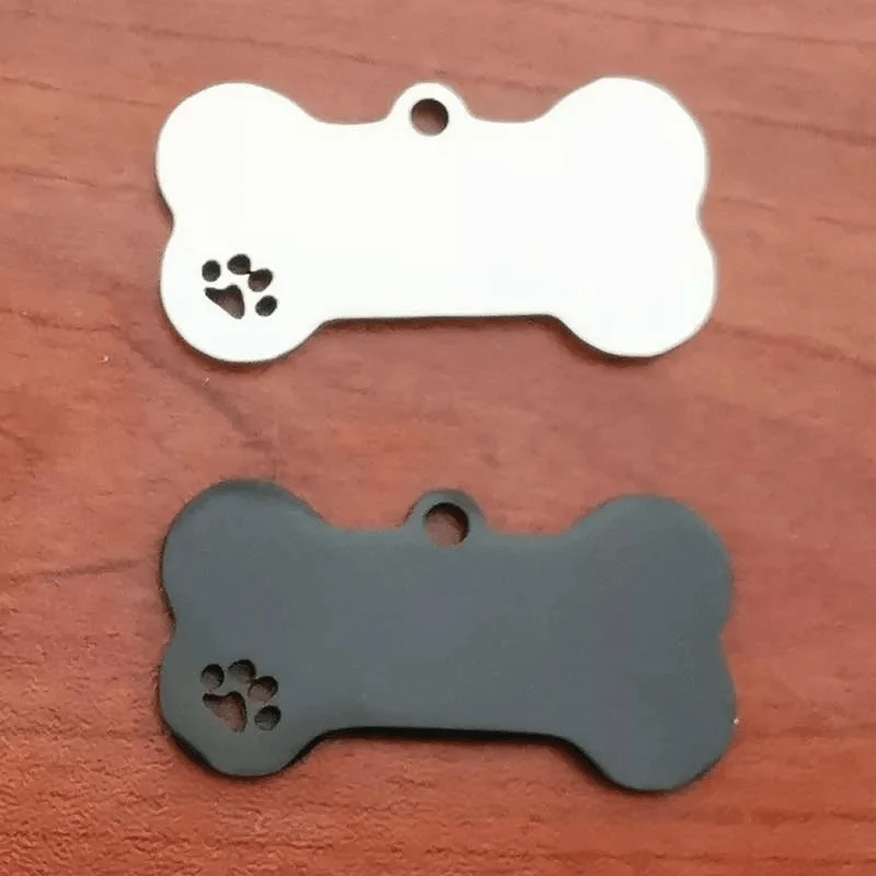 Médaille Identification Chien Gravée Personnalisable