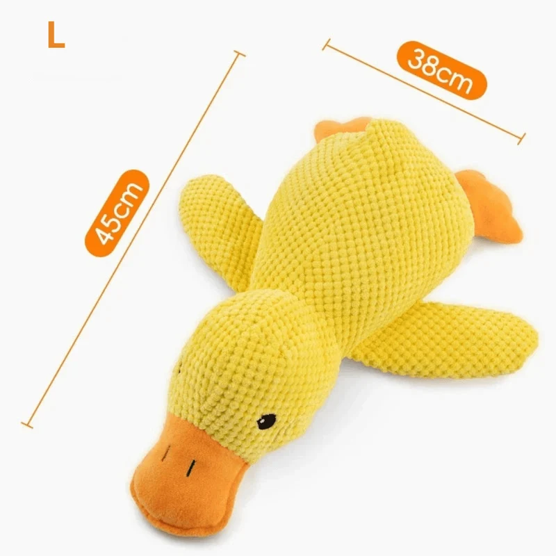 Peluche Canard Sonore Jouet Chien