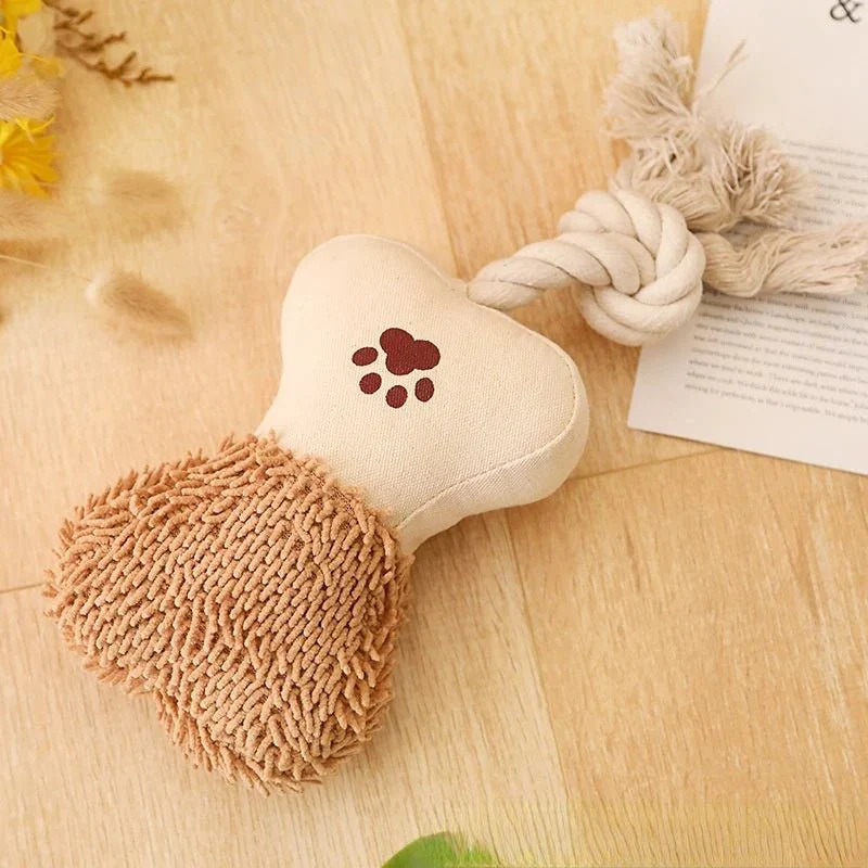 Jouet Corde Coton Chiot Mâcheur 5 Formes