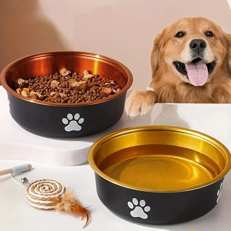 Gamelle Inox Antidérapante Chien Taille Variée