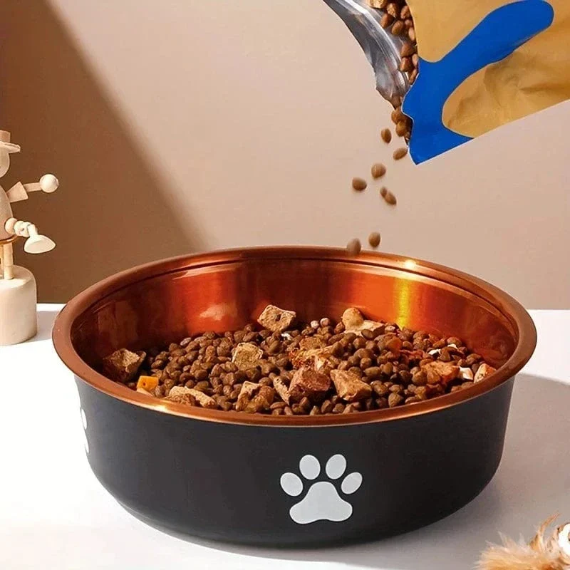 Gamelle Inox Antidérapante Chien Taille Variée