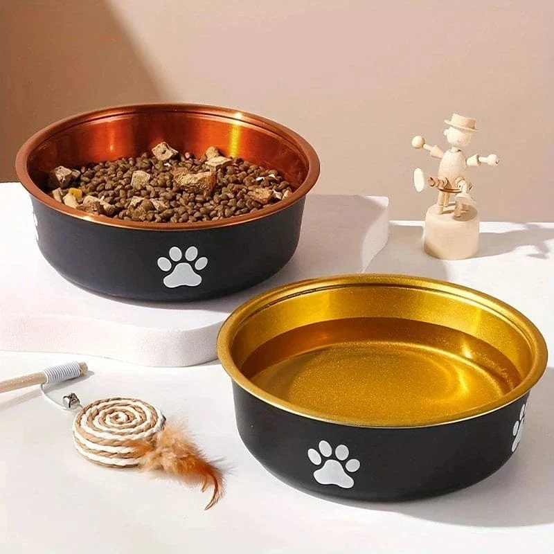 Gamelle Inox Antidérapante Chien Taille Variée