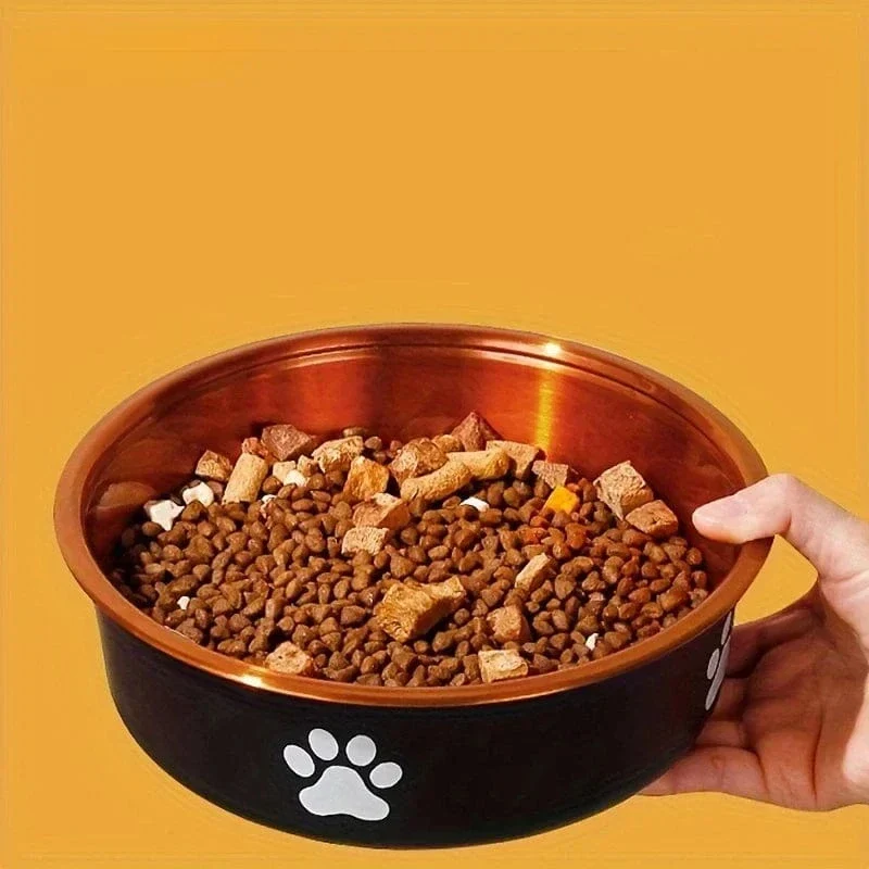 Gamelle Inox Antidérapante Chien Taille Variée