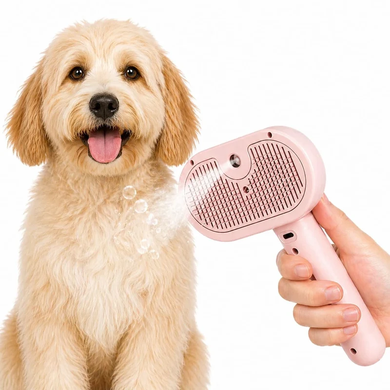 Brosse Vapeur Toilettage Gros Chien