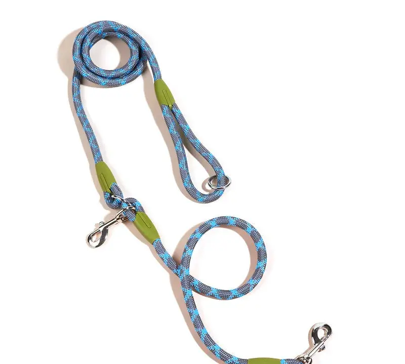 Laisse Anneau Mains Libres Gros Chien Nylon