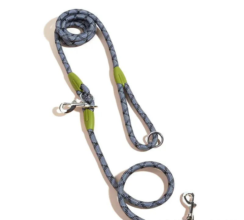 Laisse Anneau Mains Libres Gros Chien Nylon