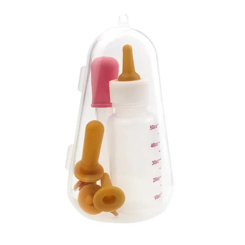 Set Biberon Chiot Silicone 60ml Allaitement