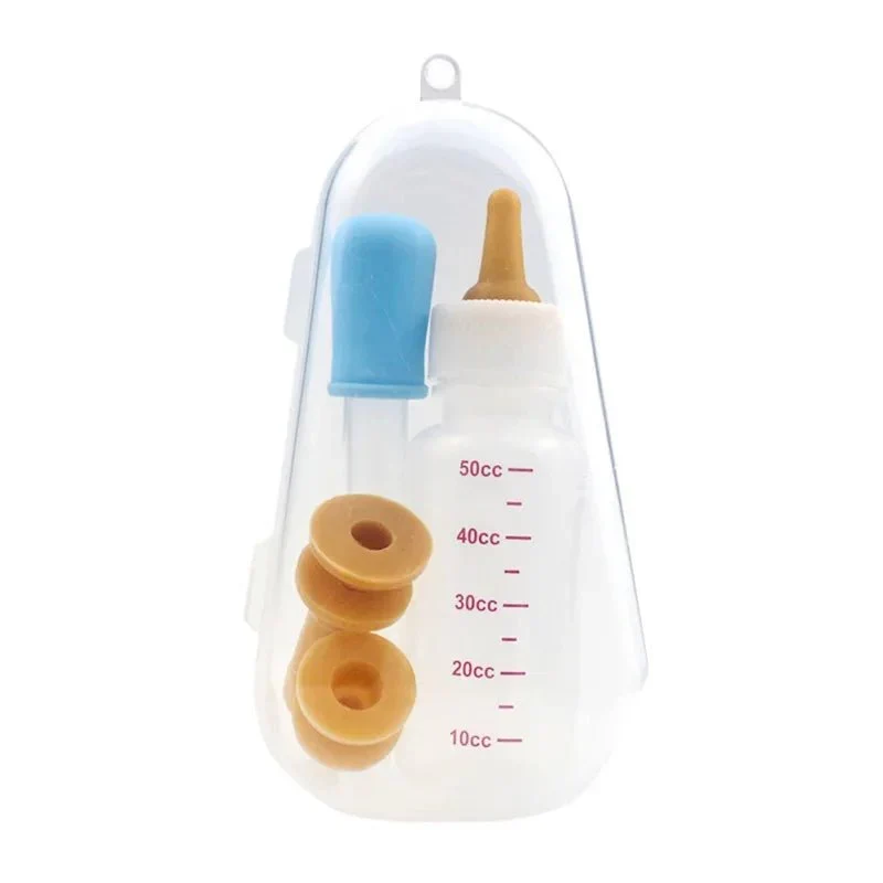 Set Biberon Chiot Silicone 60ml Allaitement