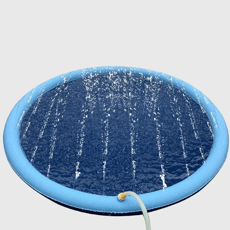 Piscine Chien Jet d'Eau Été PVC Renforcé