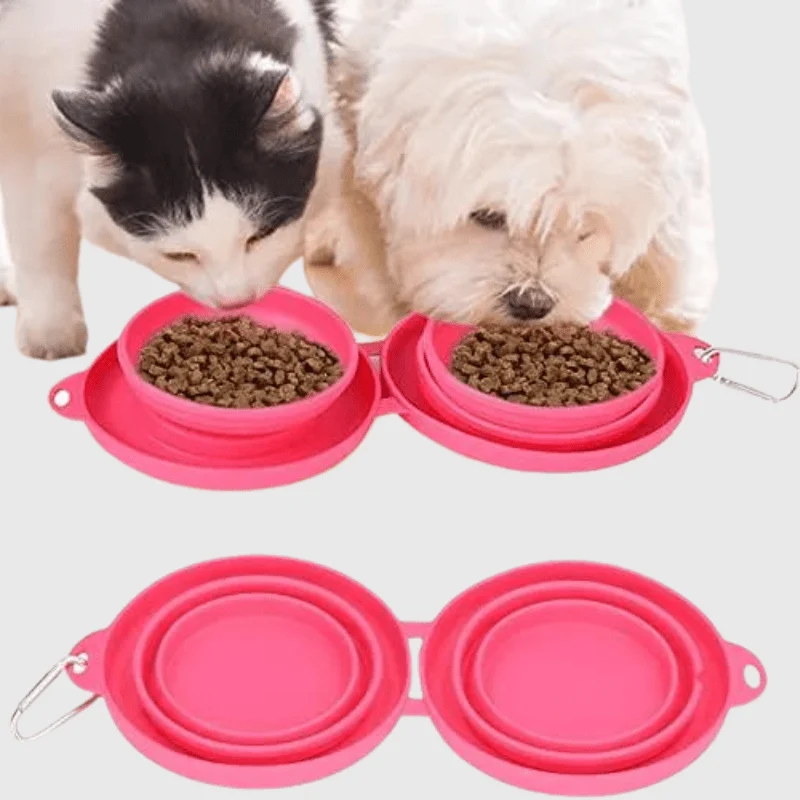 Gamelle Pliable Silicone Gros Chien Voyage