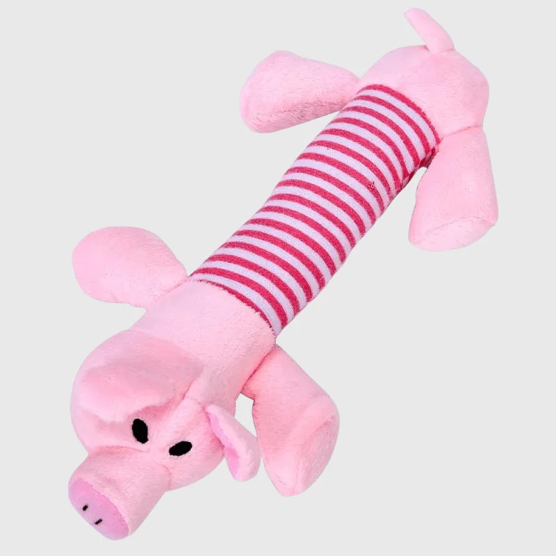 Peluche Longue Chien 25cm Éléphant Canard