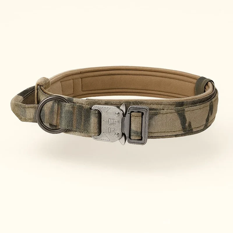 Harnais Tactique Gros Chien Camouflage Nylon