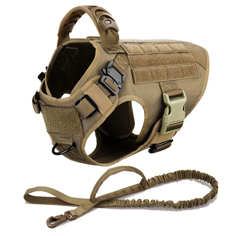Harnais Tactique Gros Chien Set Complet
