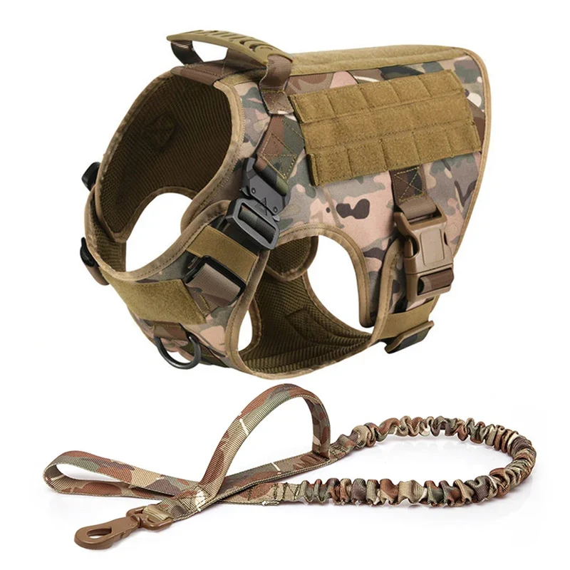 Harnais Tactique Gros Chien Set Complet