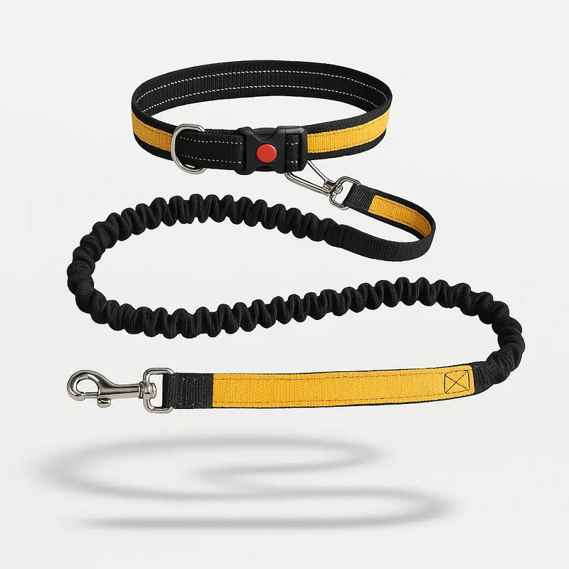 Ceinture Laisse Main Libre Canicross Chien