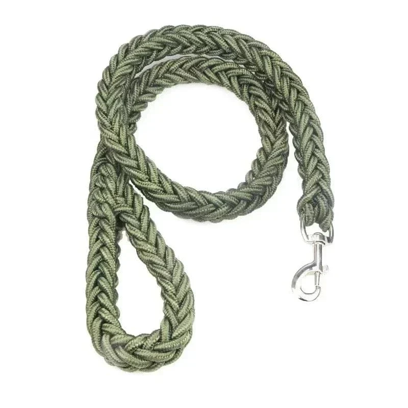 Laisse Corde Nylon Résistante Gros Chien