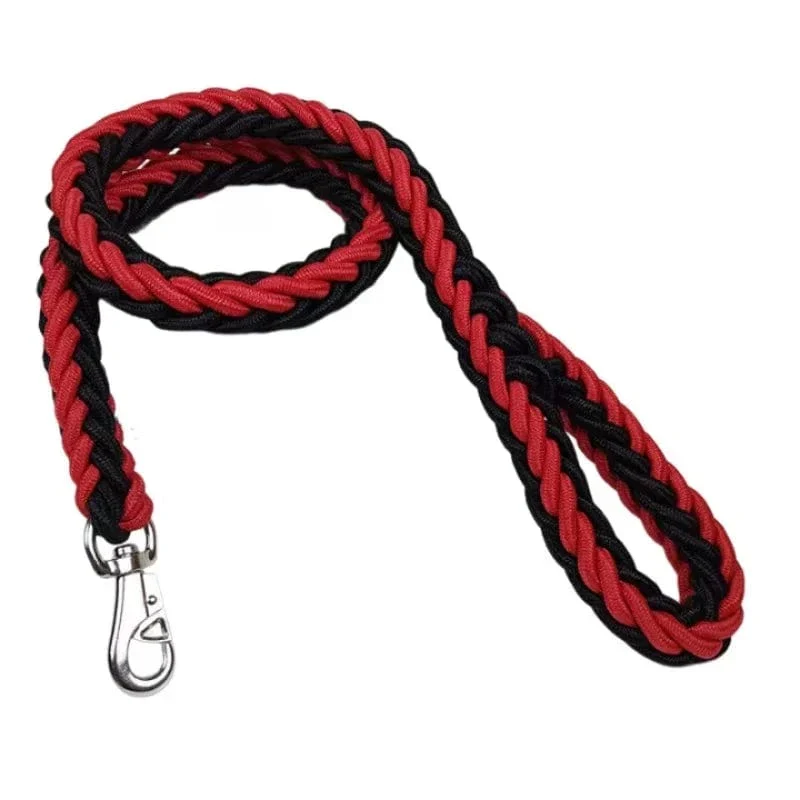 Laisse Corde Nylon Résistante Gros Chien