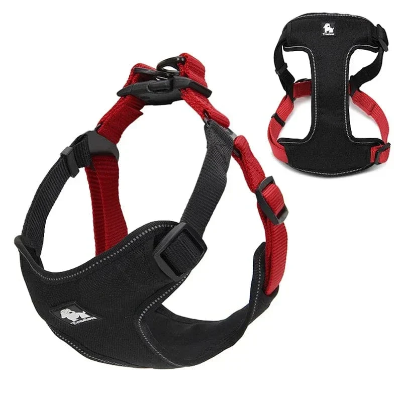 Harnais Anti Traction Chien Rembourré Réfléchissant