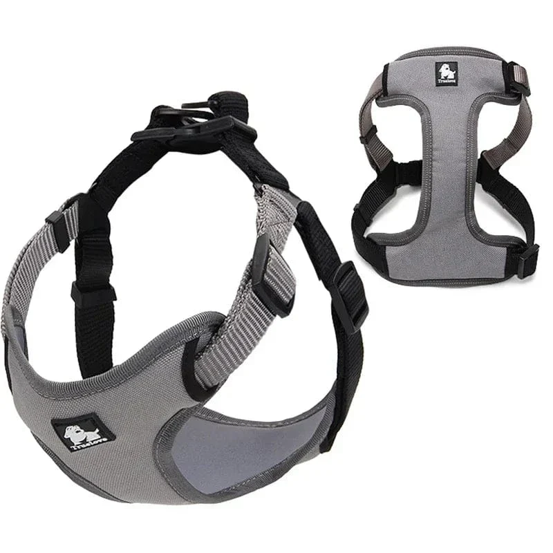 Harnais Anti Traction Chien Rembourré Réfléchissant