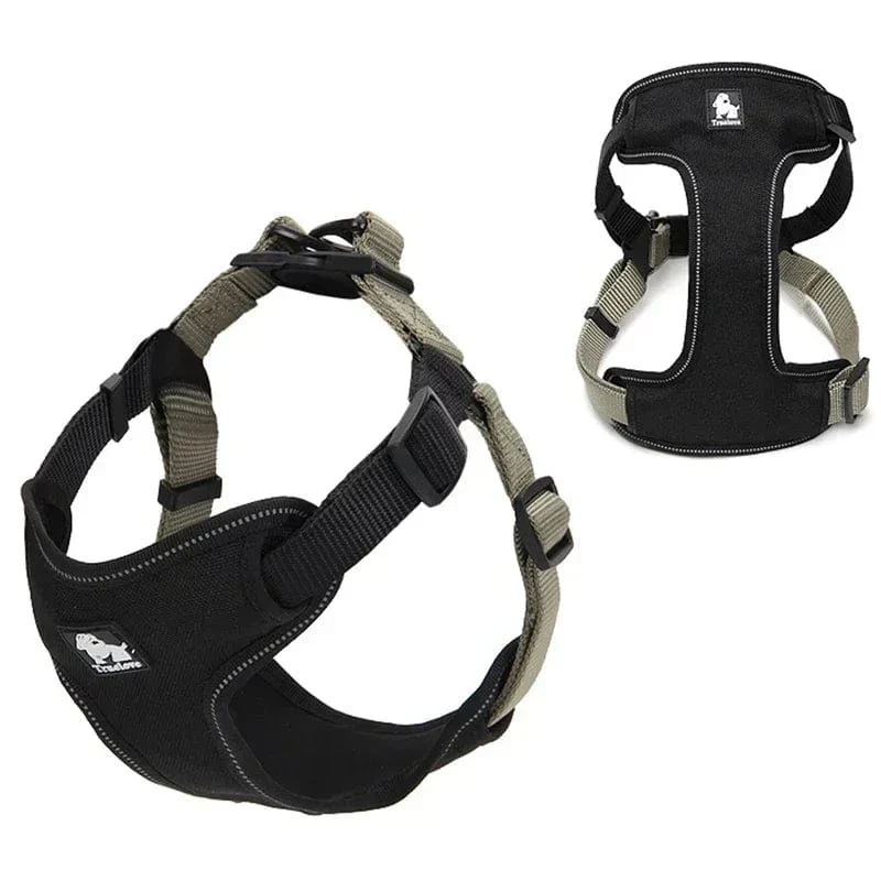 Harnais Anti Traction Chien Rembourré Réfléchissant