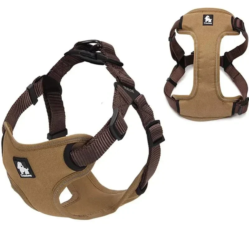 Harnais Anti Traction Chien Rembourré Réfléchissant