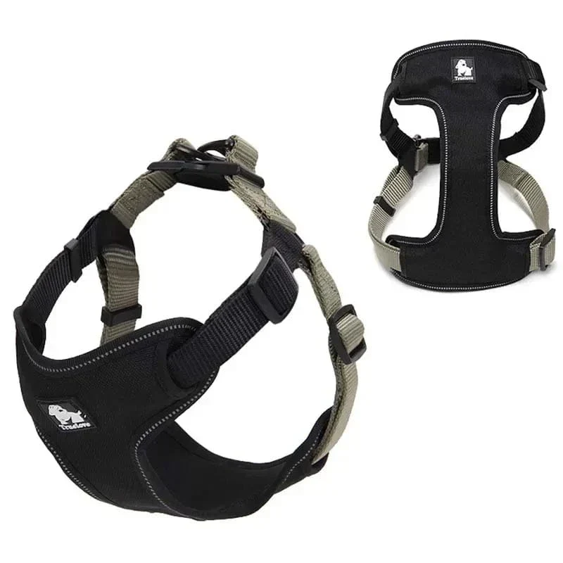 Harnais Anti Traction Chien Rembourré Réfléchissant