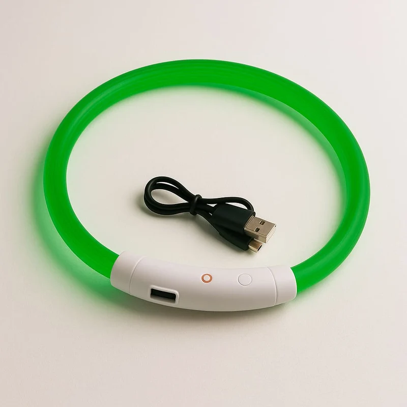 Collier Lumineux LED Rechargeable Gros Chien