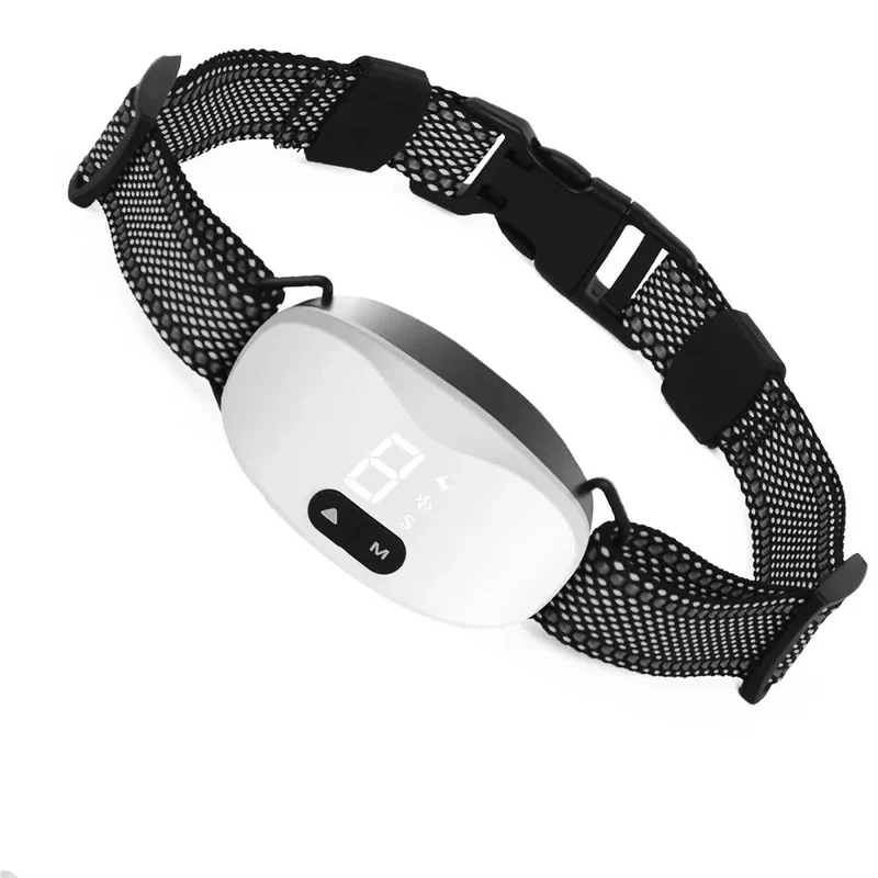 Collier Anti-Aboiement Rechargeable Chien Moyen