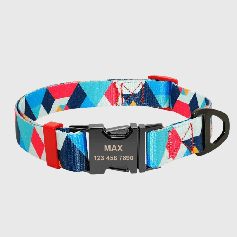 Collier Personnalisé Prénom Téléphone Chien