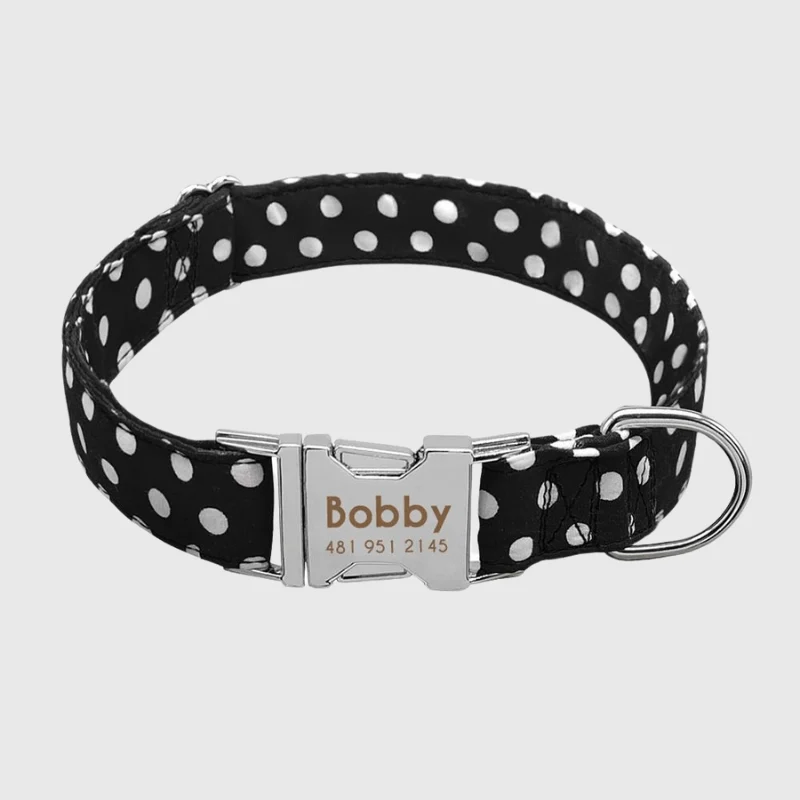 Collier Personnalisé Prénom Téléphone Chien
