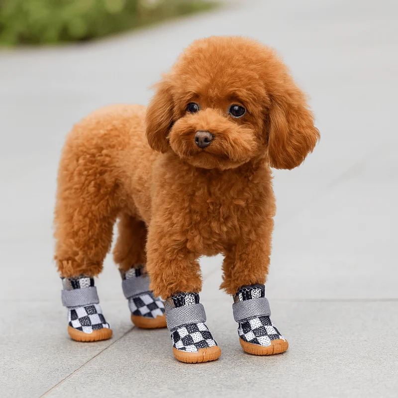 Chaussures Antidérapantes Chien Toutes Saisons