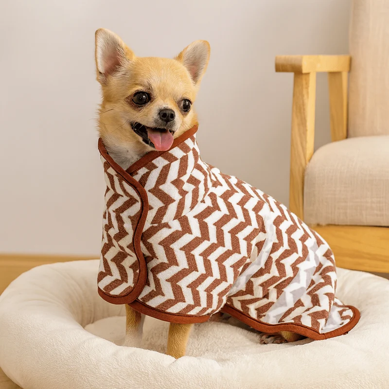 Peignoir Séchage Rapide Absorbant Grand Chien