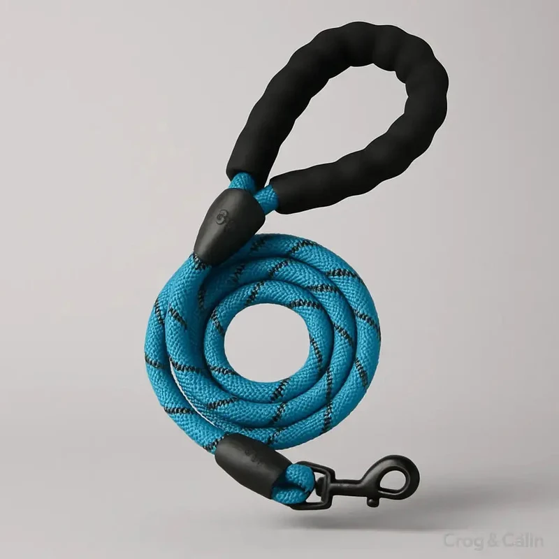 Laisse Corde Nylon Chien Promenade Colorée