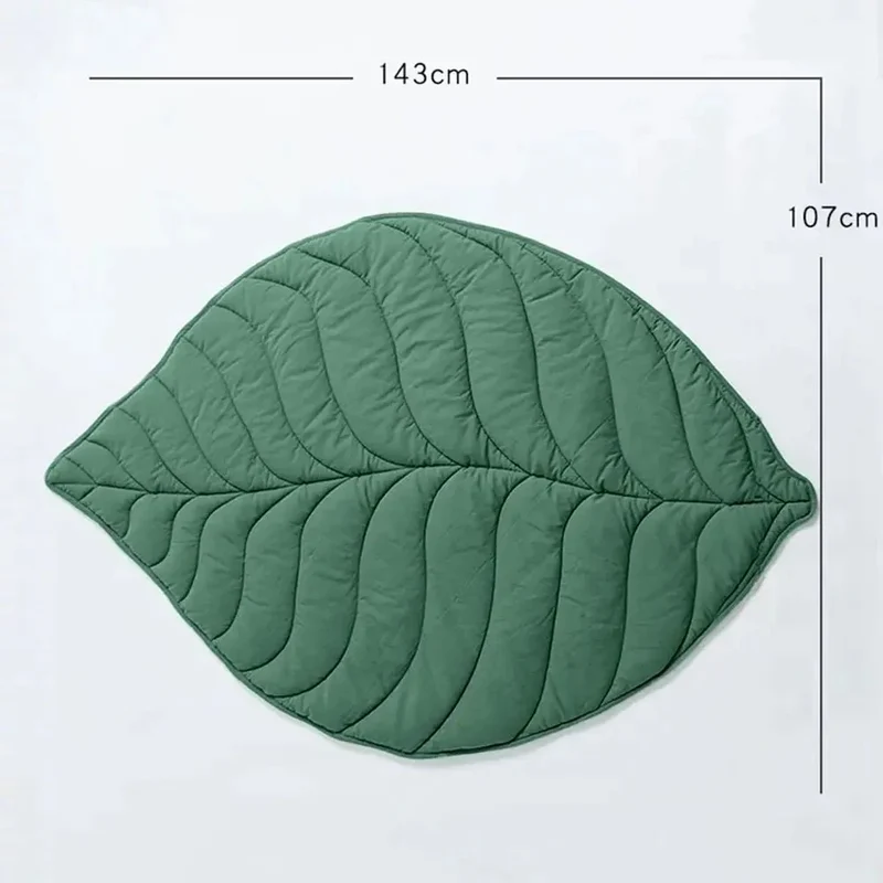 Tapis Design Feuille Velours Gros Chien