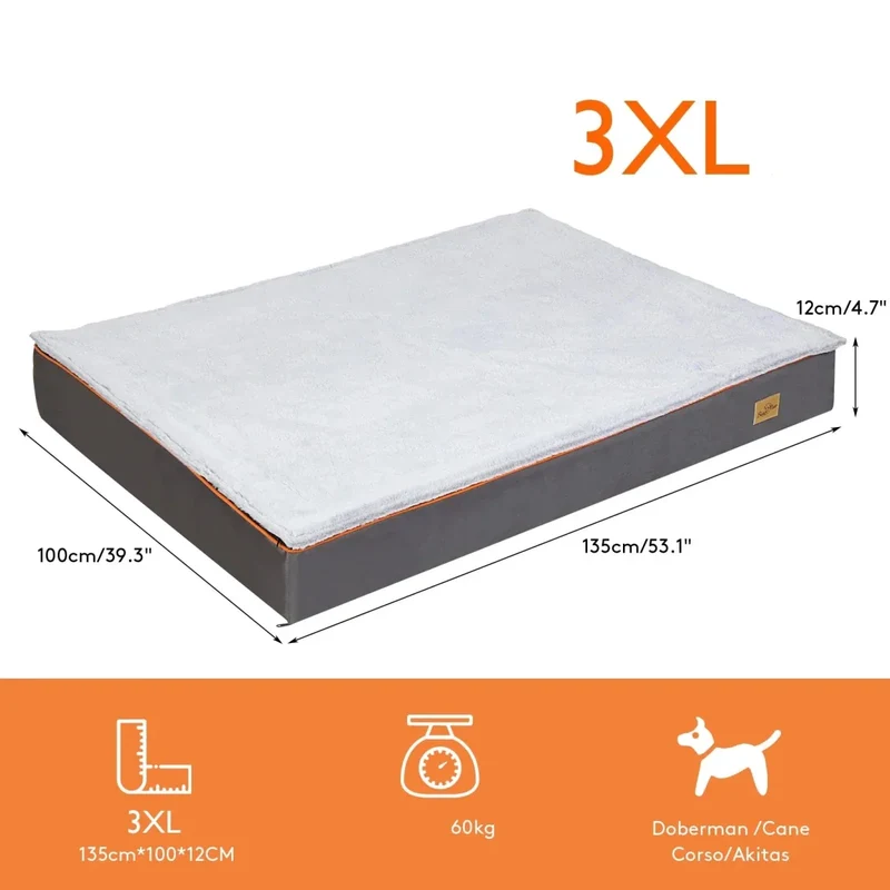 Tapis Orthopédique Multi-Saison Gros Chien XXL