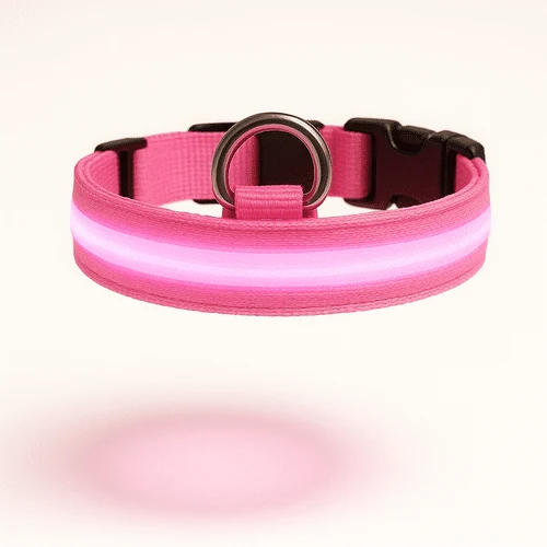 Collier LED Lumineux Rechargeable Gros Chien