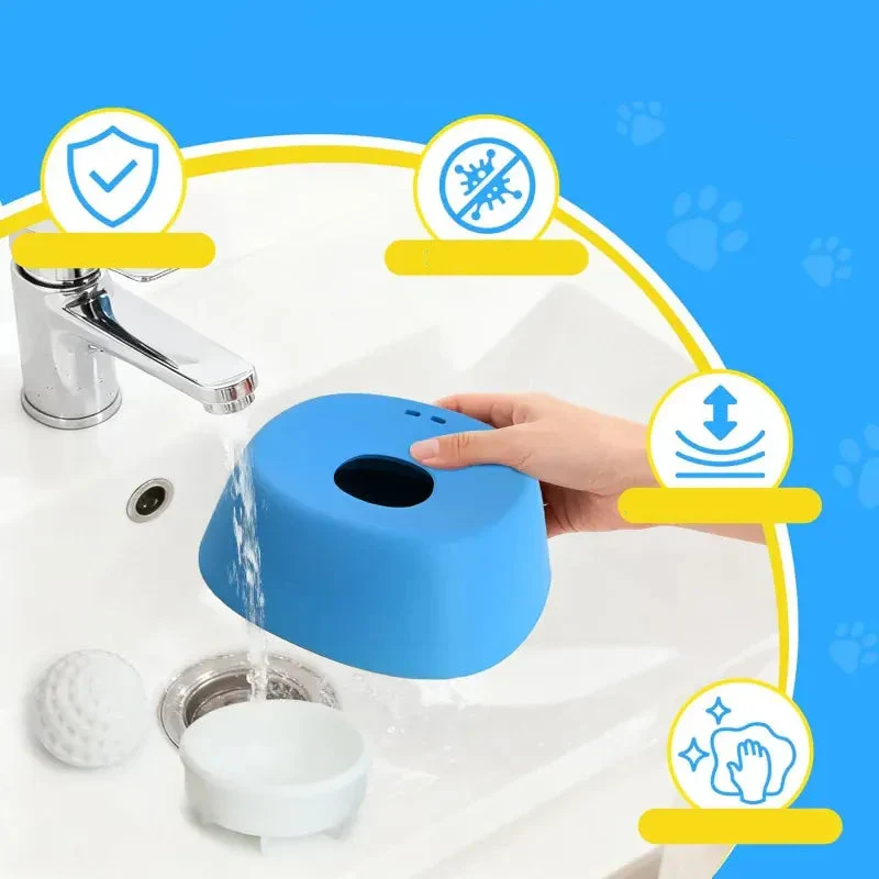 Gamelle Léchage Anti-Glouton Inox Gros Chien