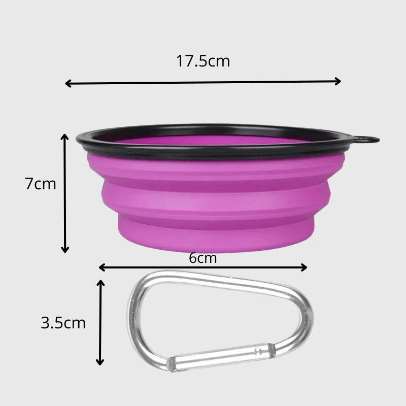 Gamelle Pliable Silicone 1L Voyage