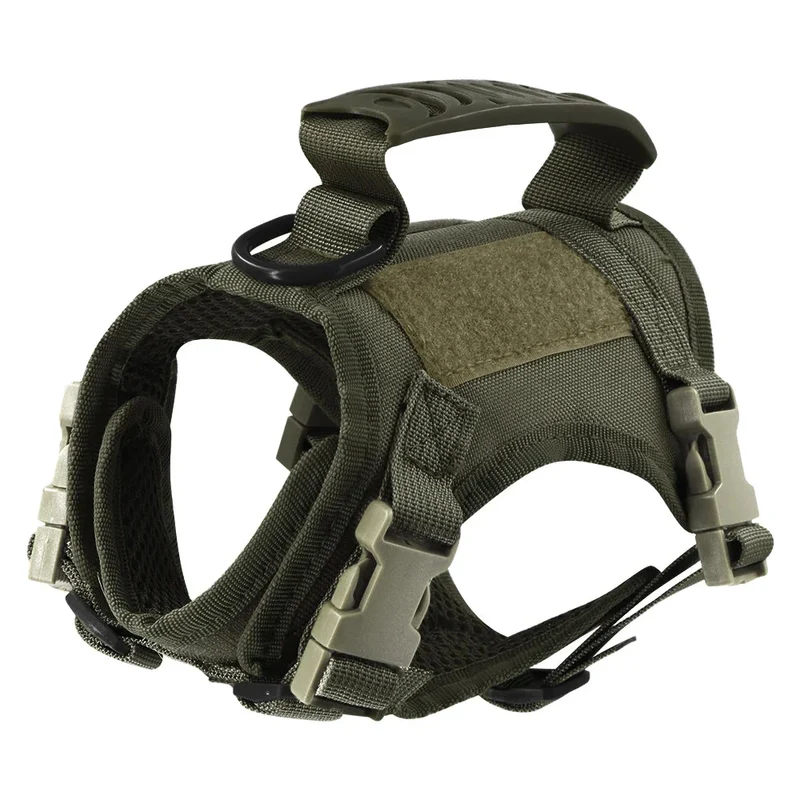 Harnais Tactique Gros Chien Nylon Camouflage