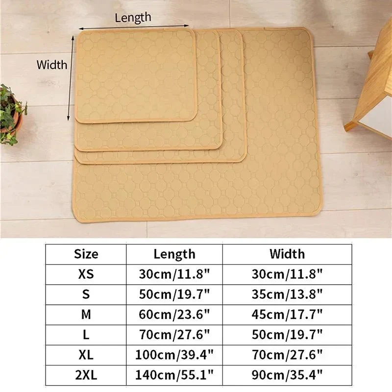 Tapis Absorbant Réutilisable Gros Chien