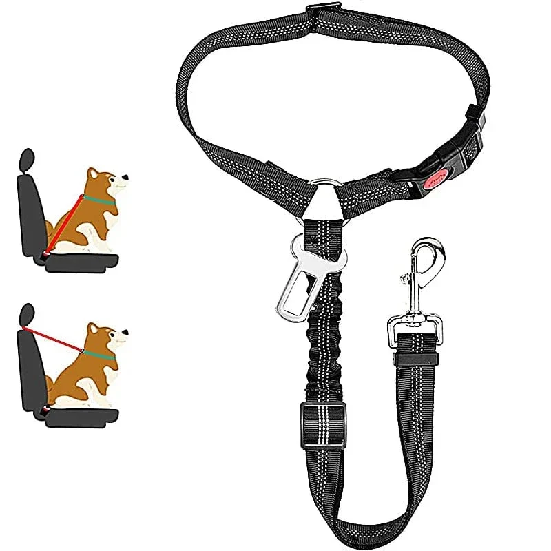Harnais Ceinture Sécurité Voiture Gros Chien