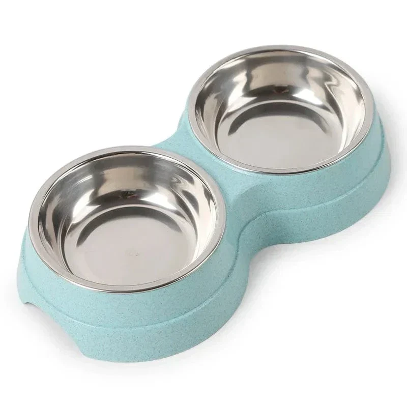 Gamelle Double Inox 24cm pour Grand Chien