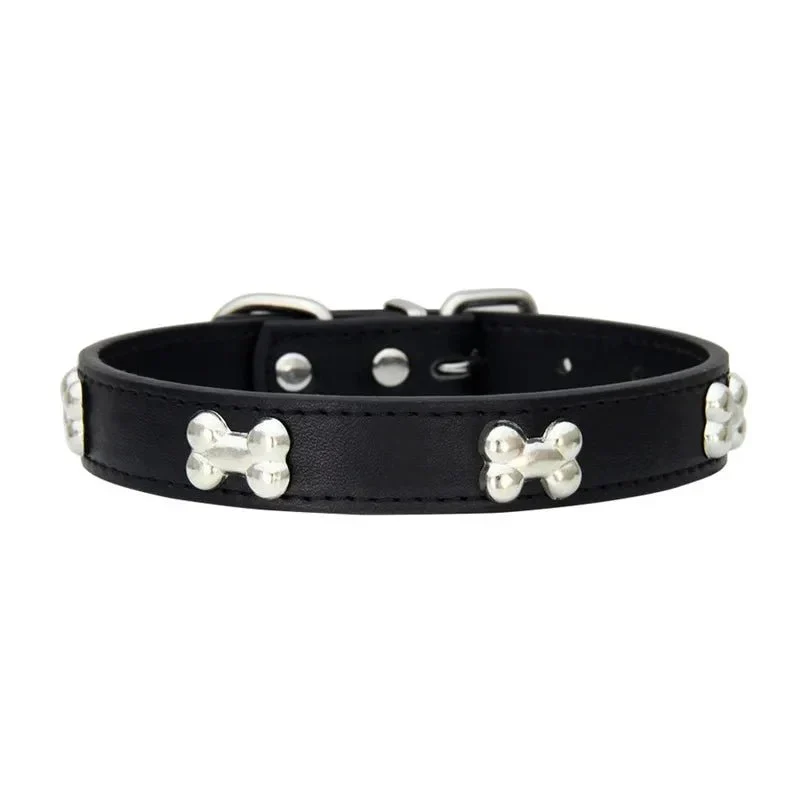 Collier Cuir Réglable 16 Coloris Chien