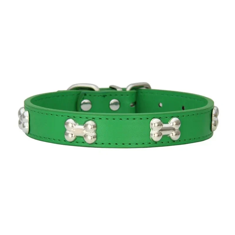 Collier Cuir Réglable 16 Coloris Chien