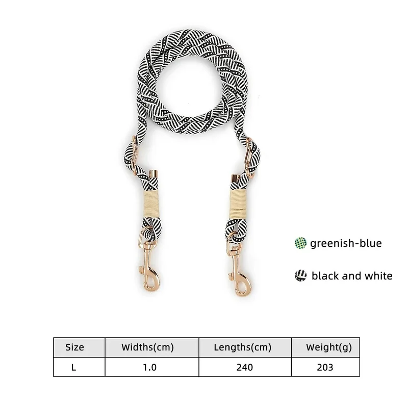 Laisse Lasso Design Anti-Traction Gros Chien