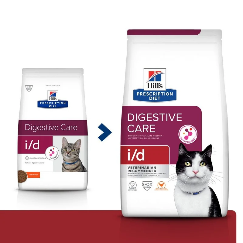 Hill's Prescription Diet i/d Digestive Care au poulet - croquettes chat
